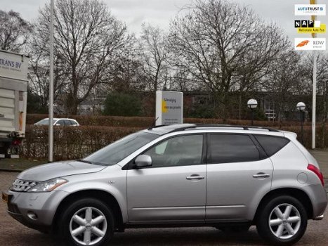 Nissan Murano - 3.5 V6 automaat, bj.2005, 4x4, leder, climate, NAP met 164369 km.en APK tot 12/2020, - 1