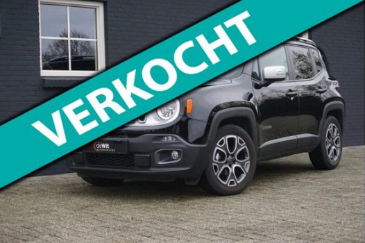 Jeep Renegade - 1.4 MultiAir Limited Automaat-Navi-Camera-Clima-Keyless go-Pdc - 1