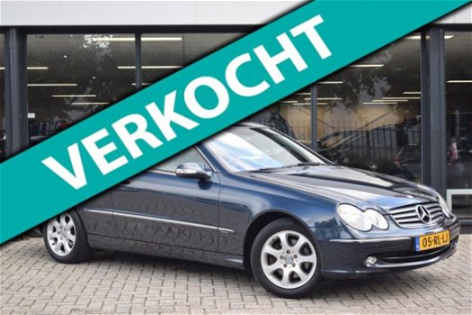 Mercedes-Benz CLK-klasse Coupé - 240 Elegance 170PK Automaat zeer compleet in nieuwstaat - 1