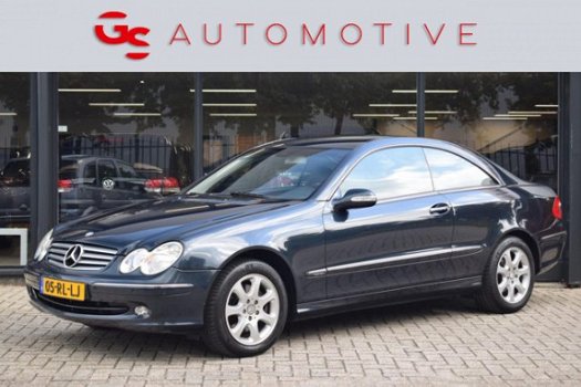 Mercedes-Benz CLK-klasse Coupé - 240 Elegance 170PK Automaat zeer compleet in nieuwstaat - 1