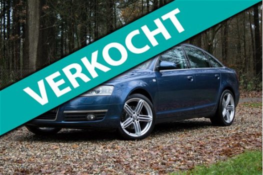 Audi A6 - 2.4 V6 Pro Line 177PK YOUNGTIMER Stratosblau Perleffekt - UNIEKE KLEUR - 1