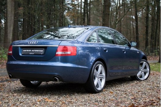 Audi A6 - 2.4 V6 Pro Line 177PK YOUNGTIMER Stratosblau Perleffekt - UNIEKE KLEUR - 1