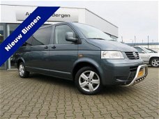 Volkswagen Transporter - 2.5 TDI 170 pk, DC, 60 Edition , airco, cruisecontrol, trekhaak, 2e eigenaa