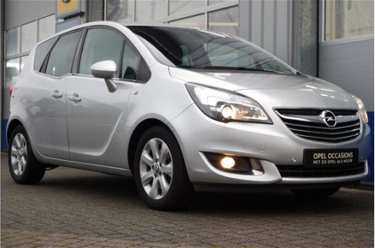 Opel Meriva - 1.4 TURBO 140PK COSMO+ AUTOMAAT | NAVI | XENON | LEDER | CLIMA | AFL | PDC | AGR | 16