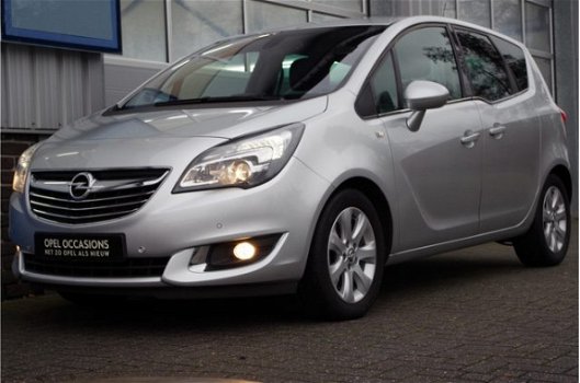 Opel Meriva - 1.4 TURBO 140PK COSMO+ AUTOMAAT | NAVI | XENON | LEDER | CLIMA | AFL | PDC | AGR | 16