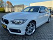 BMW 1-serie - 118i Cent HighExe Aut/Leer/NaviPro *NAP - 1 - Thumbnail