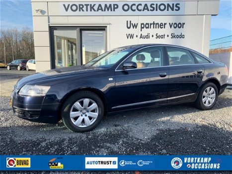 Audi A6 - 2.4 PRO LINE LEDER/N.A.P/WINTERBANDEN - 1