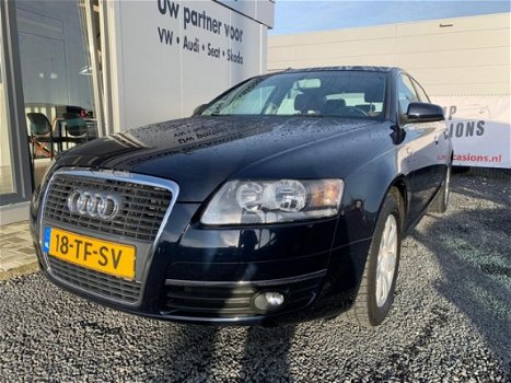 Audi A6 - 2.4 PRO LINE LEDER/N.A.P/WINTERBANDEN - 1