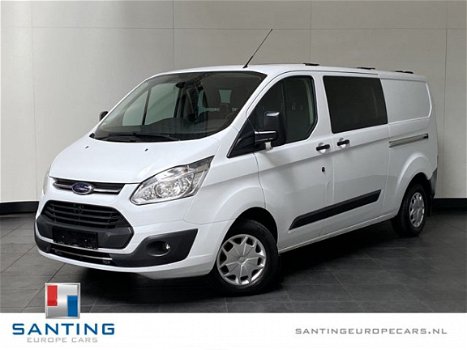 Ford Transit Custom - 310 2.0 TDCI L2H1 Trend DC Dubbele Cabine 6 persoons 2x schuifdeur - 1