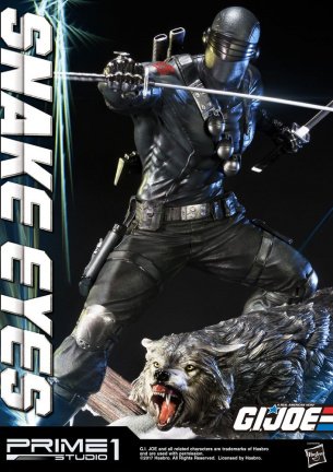HOT DEAL - G.I. Joe Statue Snake Eyes Statue - Afbeelding 3