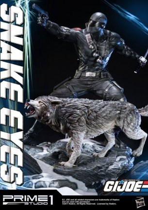 HOT DEAL - G.I. Joe Statue Snake Eyes Statue - Afbeelding 6