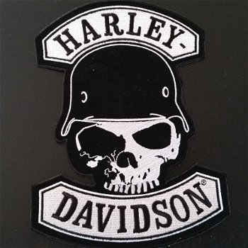 Rugpatch Harley Davidson ( laatste exemplaren OP = OP ) - 1