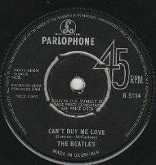 Beatles-Can't Buy Me Love/You Can't Do That UK 1st issue1964