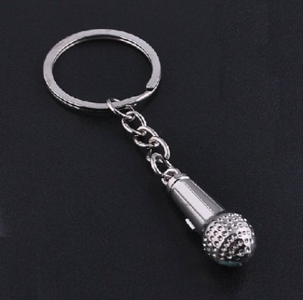 Microfoon sleutelhanger - nr. 1