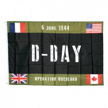 Vlag D-Day Operation,Airborne en Countries - 3