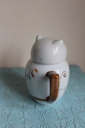 Chinees theepotje in vorm van uil - Afbeelding 2