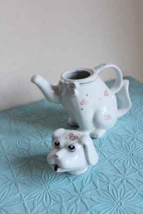 Theepotje chinees - hondje - Afbeelding 2