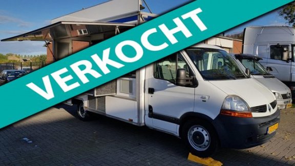 Renault Master - T35 2.5 dCi L3 H1 DC VERKOOPWAGEN VIS/SNACK/OLIEBOLLEN - 1