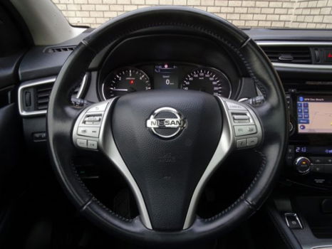 Nissan Qashqai - 1.6 dCi 130 X-Tronic Automaat Tekna | Leder | Navigatie | Panoramadak | Climate Con - 1