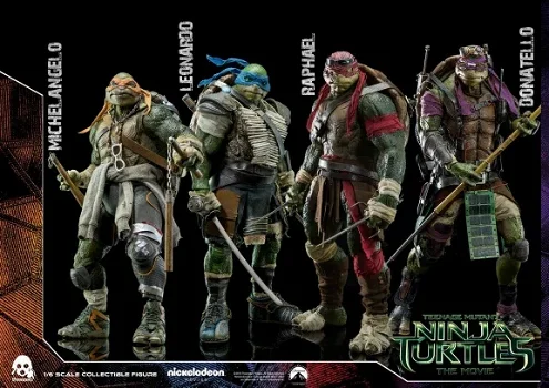 Teenage Mutant Ninja Turtles ThreeZero action figures - 0