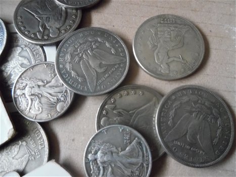 Partij munten amerika verzameling divers - 4