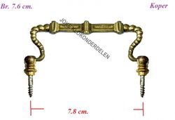 = Klok handgreep = Carriage klok = gebruikt =36279
