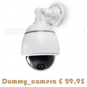 dummy camera v/a 14,95 niet van echt te onderscheid - 2