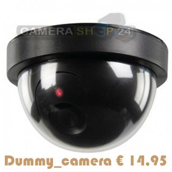 dummy camera v/a 14,95 niet van echt te onderscheid - 5