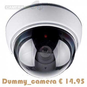 dummy camera v/a 14,95 niet van echt te onderscheid - 6