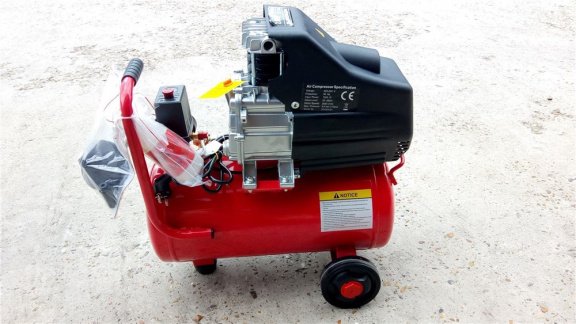 PROMO Compressor 24L 2PK 5,7CFM 1,1kW kompresseur - 1