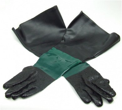 Paar zandstraal handschoenen SBC350 SBC450 - 2