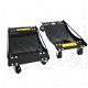 Autoverplaatsers 450 kg car dolly automovers 2 stuks - 2 - Thumbnail