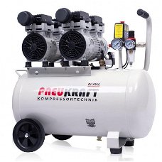 Lucht compressor silent 50L 7,7CFM 8BAR 1500W