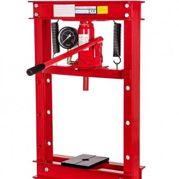 12 ton hydraulische werkplaatspers shop press manometer - 4
