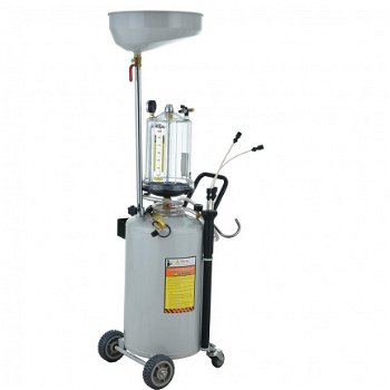 Olie opzuigtank 72 L met extractor luchtafvoer maatbeker - 1