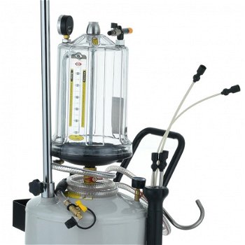 Olie opzuigtank 72 L met extractor luchtafvoer maatbeker - 4