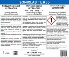 Sonixlab TEK33 universele ultrasoon vloeistof (carburator)