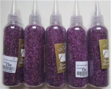 GLITTERTJES - PAARS - FLES VAN 2,99 NU BIJ SIBBELS 1 EURO