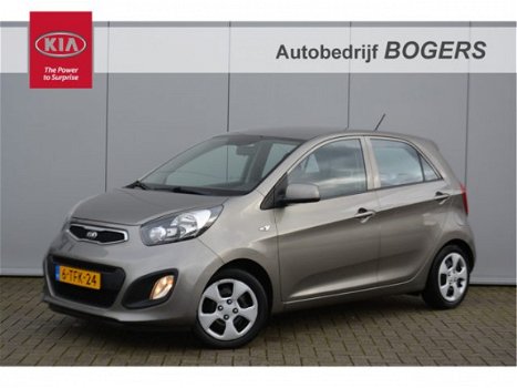 Kia Picanto - 1.0 CVVT ISG Comfort Pack 5 Zits Airco, Navigatie, El.ramen en spiegels, 7 Jaar Garant - 1