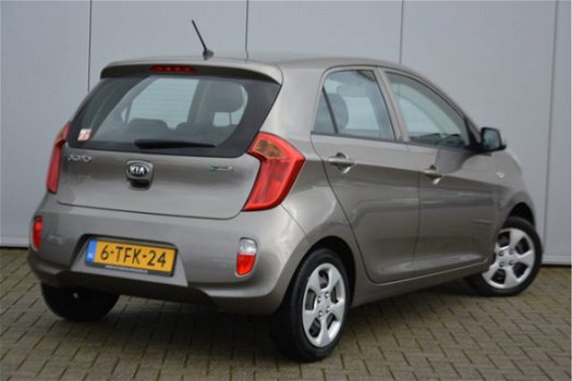 Kia Picanto - 1.0 CVVT ISG Comfort Pack 5 Zits Airco, Navigatie, El.ramen en spiegels, 7 Jaar Garant - 1