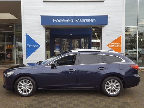 Mazda 6 Sportbreak - 2.0 SKYACTIVE-G 165PK TS+ LEASE PACK | NAVI | XENON | CLIMA | CRUISE | PDC V+A - 1