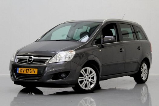 Opel Zafira - 1.7 CDTi Cosmo 111PK, 7 PERS | NAVI | PDC V+A | CRUISE | DEELS LEER - 1