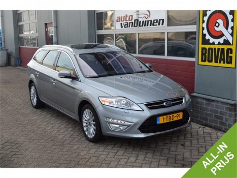 Ford Mondeo Wagon - 1.6 EcoBoost Platinum O.a.: Open dak, Pdc voor/achter, key-less, Xenon, etc - 1