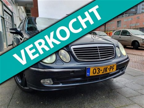 Mercedes-Benz E-klasse - 240 Avantgarde Automaat Navi Leer Xenon Nw Apk - 1