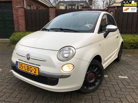 Fiat 500 - 1.2 Lounge AUTOMAAT ELEK.DAK STOER DING CLIMA LMV - 1