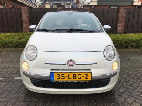 Fiat 500 - 1.2 Lounge AUTOMAAT ELEK.DAK STOER DING CLIMA LMV - 1