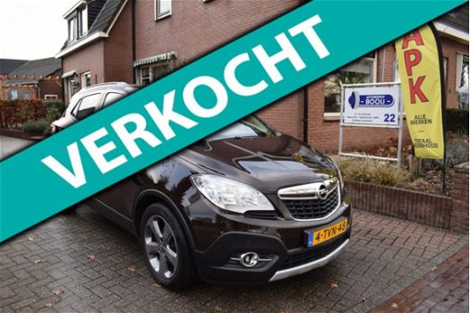 Opel Mokka - 1.4 T Cosmo NAVI/CRUISE/TELEFOON/PDC/6 BAK/TREKHAAK/NETTE STAAT - 1