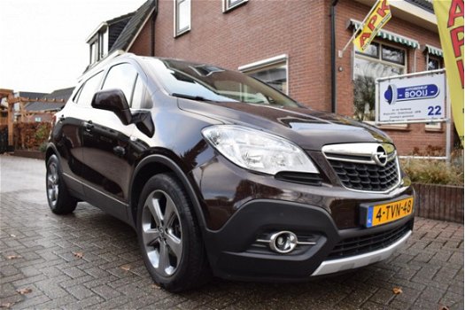 Opel Mokka - 1.4 T Cosmo NAVI/CRUISE/TELEFOON/PDC/6 BAK/TREKHAAK/NETTE STAAT - 1