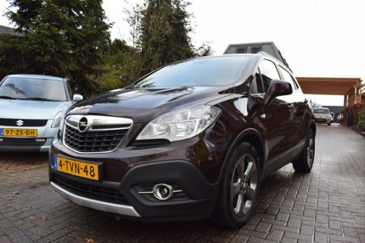 Opel Mokka - 1.4 T Cosmo NAVI/CRUISE/TELEFOON/PDC/6 BAK/TREKHAAK/NETTE STAAT - 1