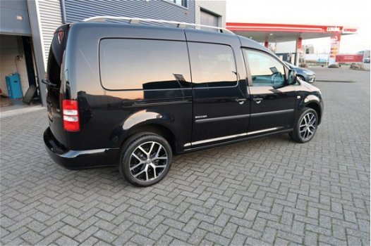 Volkswagen Caddy Maxi - Maxi 1.2 TSI Soccer 7 persoons 1e Eigenaar 48.000 km Inclusief BTW Zwart Ext - 1